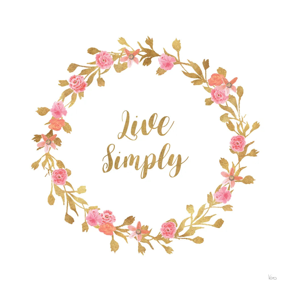 Say it Simply I White by Veronique Charron. SKU 68500a. Archival Giclee Fine art print for wall decor.