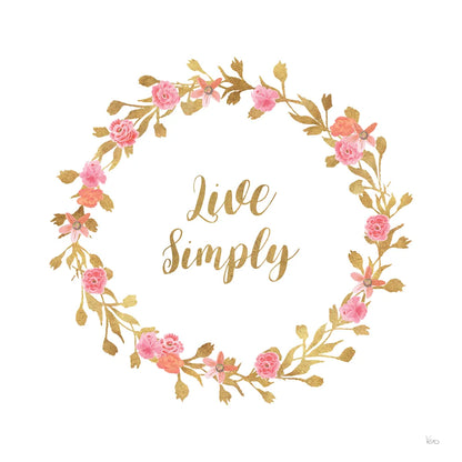 Say it Simply I White by Veronique Charron. SKU 68500a. Archival Giclee Fine art print for wall decor.