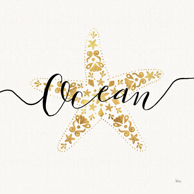 Sea Charms I by Veronique Charron. SKU 31990a. Archival Giclee Fine art print for wall decor.