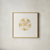 Sea Charms II no Words by Veronique Charron. Shown in a natural wood glass frame for a timeless modern aesthetic. Available as an archival giclee rolled canvas, fine art paper, or poster print. SKU 32997a.