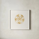 Sea Charms II no Words by Veronique Charron. Shown in a crisp white glass frame for a clean and minimalist style. Available as an archival giclee rolled canvas, fine art paper, or poster print. SKU 32997a.