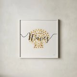 Sea Charms III by Veronique Charron. Shown in a crisp white glass frame for a clean and minimalist style. Available as an archival giclee rolled canvas, fine art paper, or poster print. SKU 31992a.