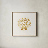 Sea Charms III no Words by Veronique Charron. Shown in a natural wood glass frame for a timeless modern aesthetic. Available as an archival giclee rolled canvas, fine art paper, or poster print. SKU 32998a.