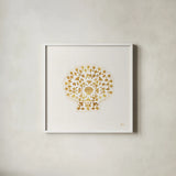 Sea Charms III no Words by Veronique Charron. Shown in a crisp white glass frame for a clean and minimalist style. Available as an archival giclee rolled canvas, fine art paper, or poster print. SKU 32998a.