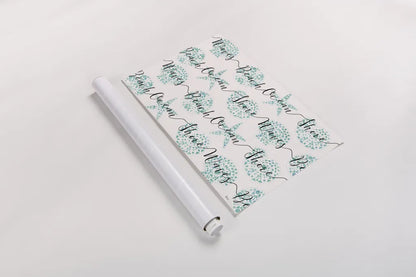 Sea Charms IX Teal by Veronique Charron. shown as a rolled paper print. Available as archival giclee rolled canvas, fine art paper, or poster print. SKU 32008i.