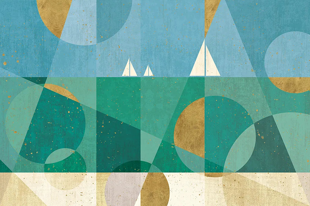 Seascape I by Veronique Charron. SKU 28735i. Archival Giclee Fine art print for wall decor.