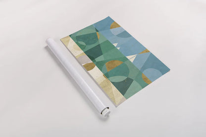 Seascape I by Veronique Charron. shown as a rolled paper print. Available as archival giclee rolled canvas, fine art paper, or poster print. SKU 28735i.