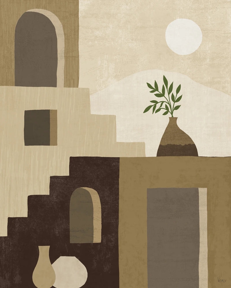 Simple Scenes II Neutral by Veronique Charron