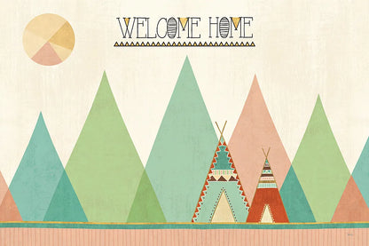 Southwest Geo I by Veronique Charron. SKU 33004i. Archival Giclee Fine art print for wall decor.