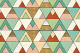 Southwest Geo X by Veronique Charron. SKU 33013i. Archival Giclee Fine art print for wall decor.