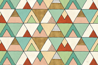 Southwest Geo X by Veronique Charron. SKU 33013i. Archival Giclee Fine art print for wall decor.