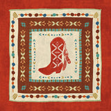 Southwest at Heart Tile II by Veronique Charron. SKU 20007a. Archival Giclee Fine art print for wall decor.