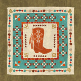 Southwest at Heart Tile III by Veronique Charron. SKU 20008a. Archival Giclee Fine art print for wall decor.