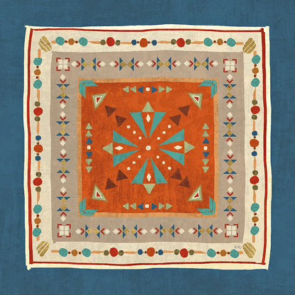 Southwest at Heart Tile V by Veronique Charron. SKU 20010a. Archival Giclee Fine art print for wall decor.