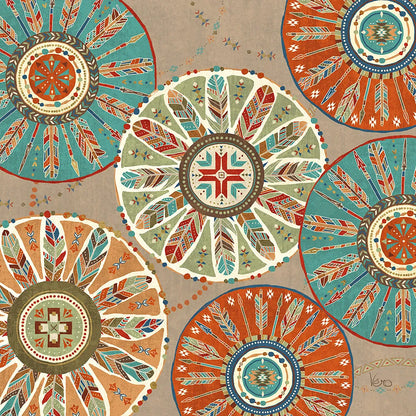 Southwest at Heart XII Square by Veronique Charron. SKU 20021a. Archival Giclee Fine art print for wall decor.