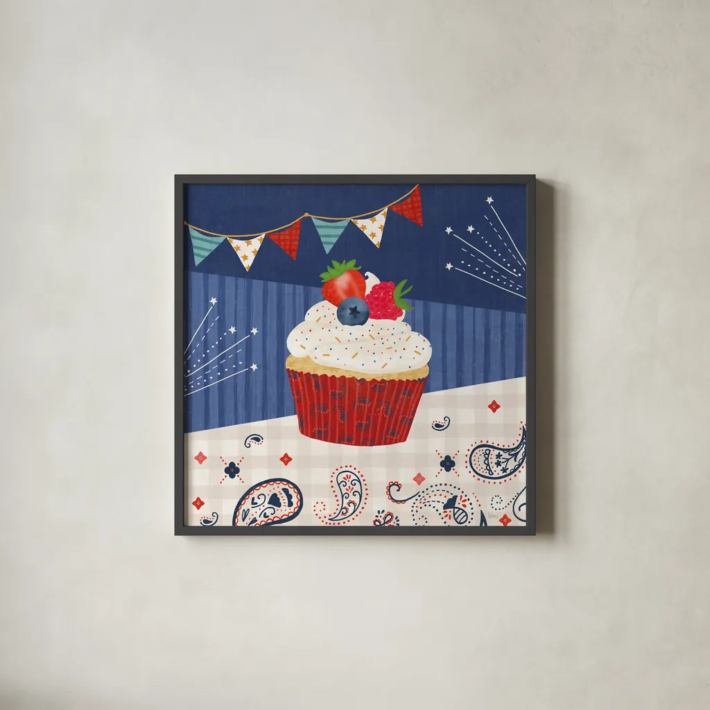 Sparkle and Shine II by Veronique Charron. Shown in a sleek black glass frame for a contemporary gallery look. Available as an archival giclee rolled canvas, fine art paper, or poster print. SKU 83715a.