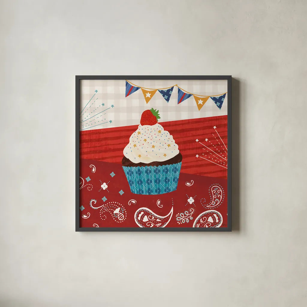 Sparkle and Shine III by Veronique Charron. Shown in a sleek black glass frame for a contemporary gallery look. Available as an archival giclee rolled canvas, fine art paper, or poster print. SKU 83716a.