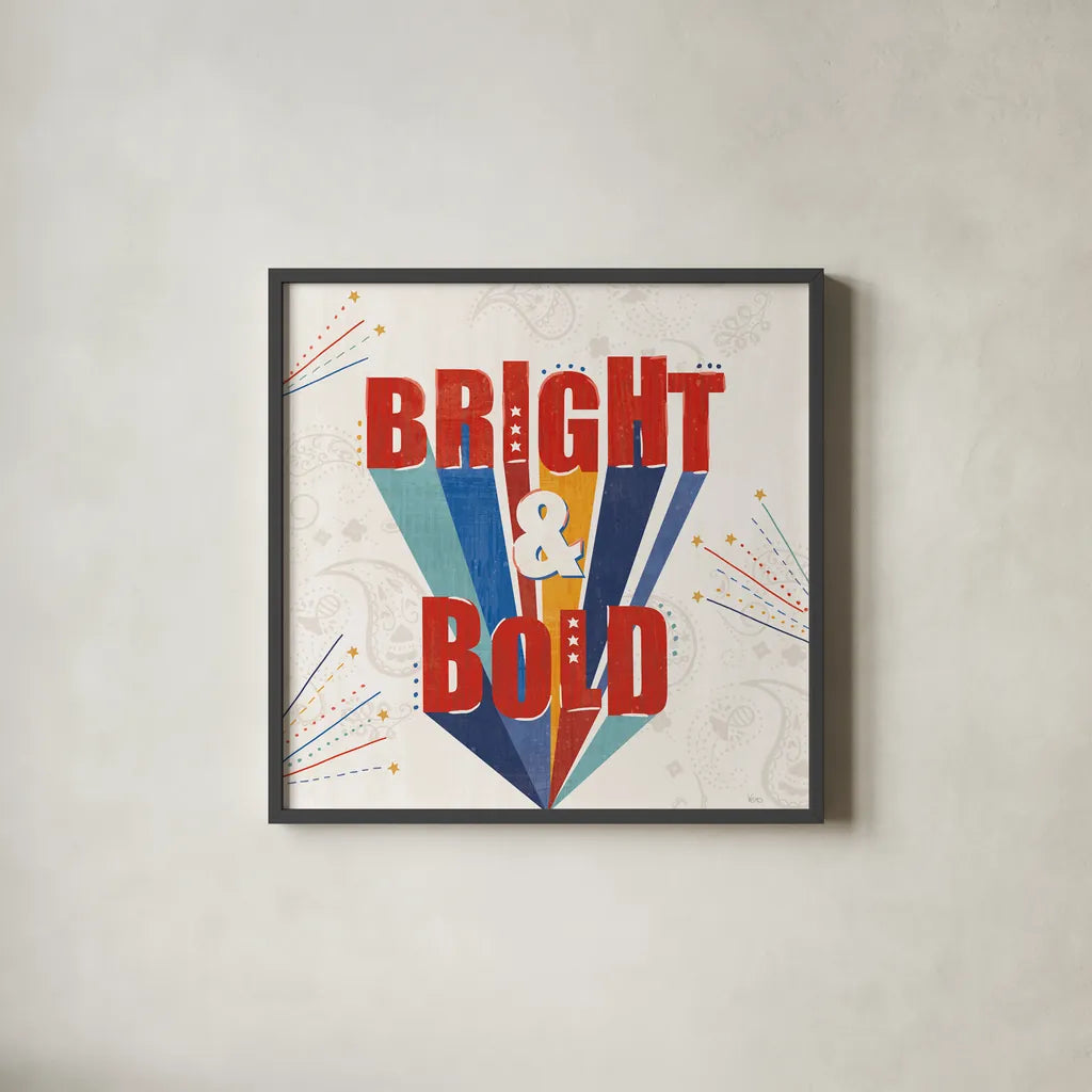 Sparkle and Shine V by Veronique Charron. Shown in a sleek black glass frame for a contemporary gallery look. Available as an archival giclee rolled canvas, fine art paper, or poster print. SKU 83718a.