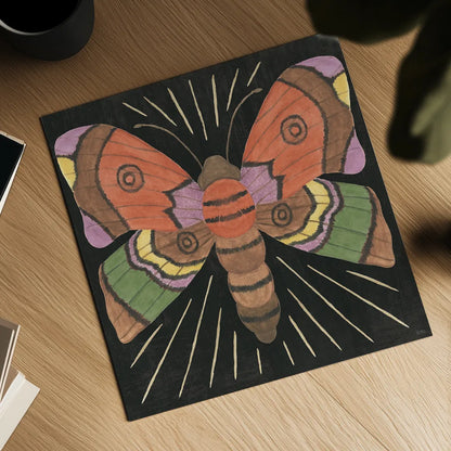 Spooky Chic VI by Veronique Charron. Shown as a detailed flat fine art print, highlighting archival giclee quality. Available as an archival giclee rolled canvas, fine art paper, or poster print. SKU 91202a.