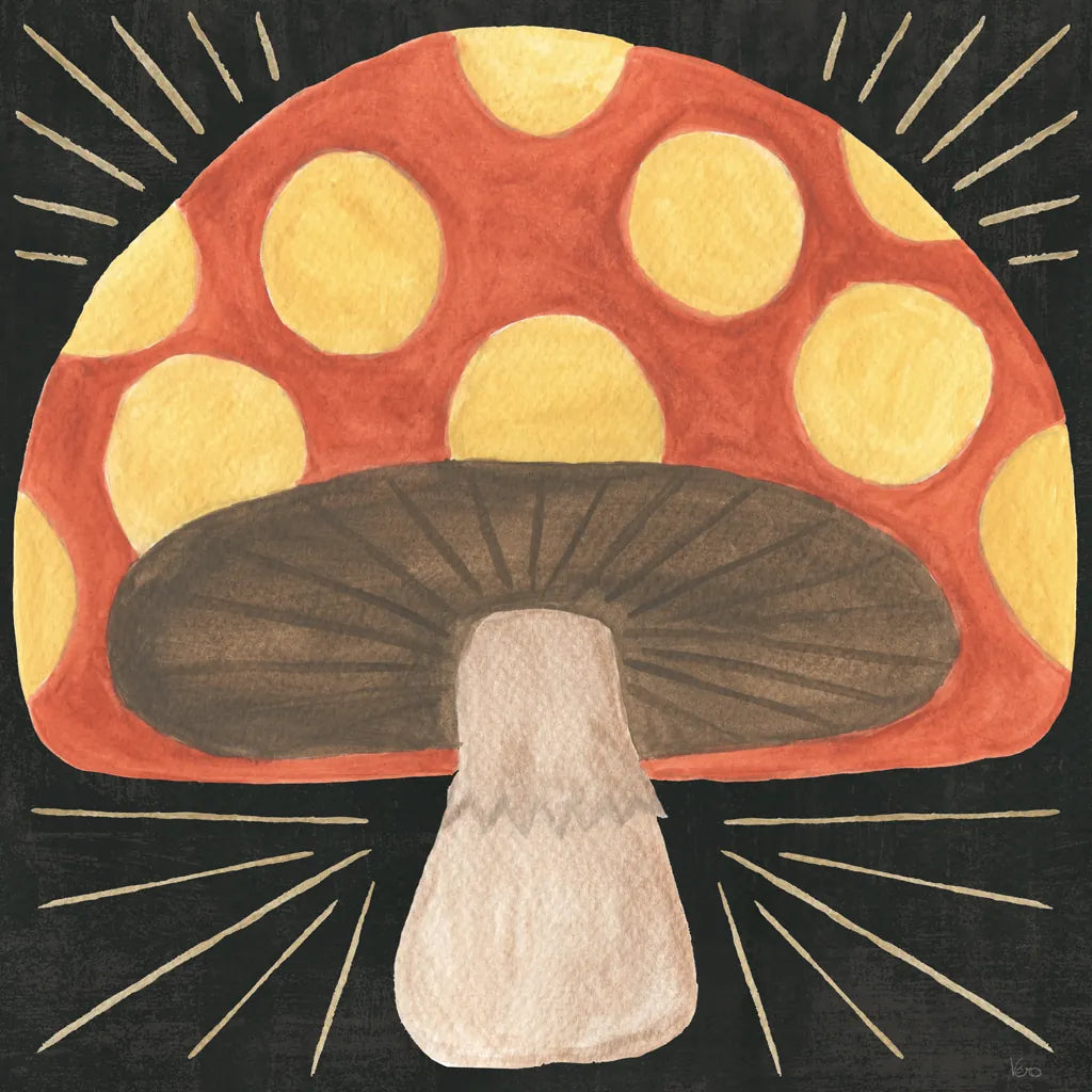 Spooky Chic VII by Veronique Charron. SKU 91203a. Archival Giclee Fine art print for wall decor.