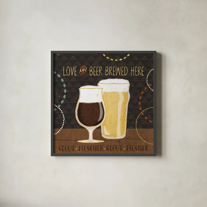 Suds II by Veronique Charron. Shown in a sleek black glass frame for a contemporary gallery look. Available as an archival giclee rolled canvas, fine art paper, or poster print. SKU 37223a.