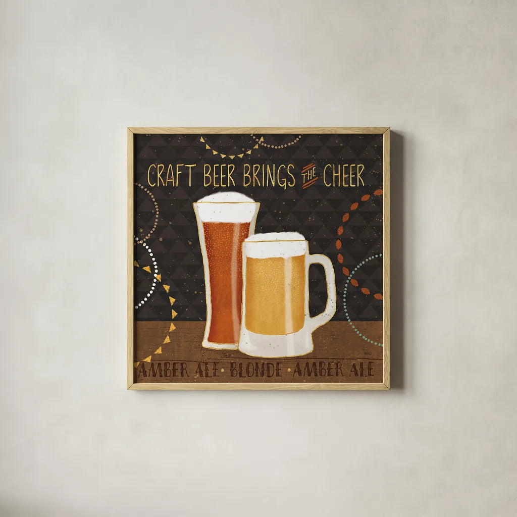 Suds III by Veronique Charron. Shown in a natural wood glass frame for a timeless modern aesthetic. Available as an archival giclee rolled canvas, fine art paper, or poster print. SKU 37224a.