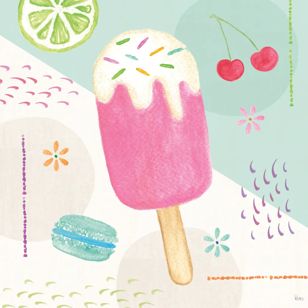 Summer Breeze II by Veronique Charron. SKU 89580a. Archival Giclee Fine art print for wall decor.