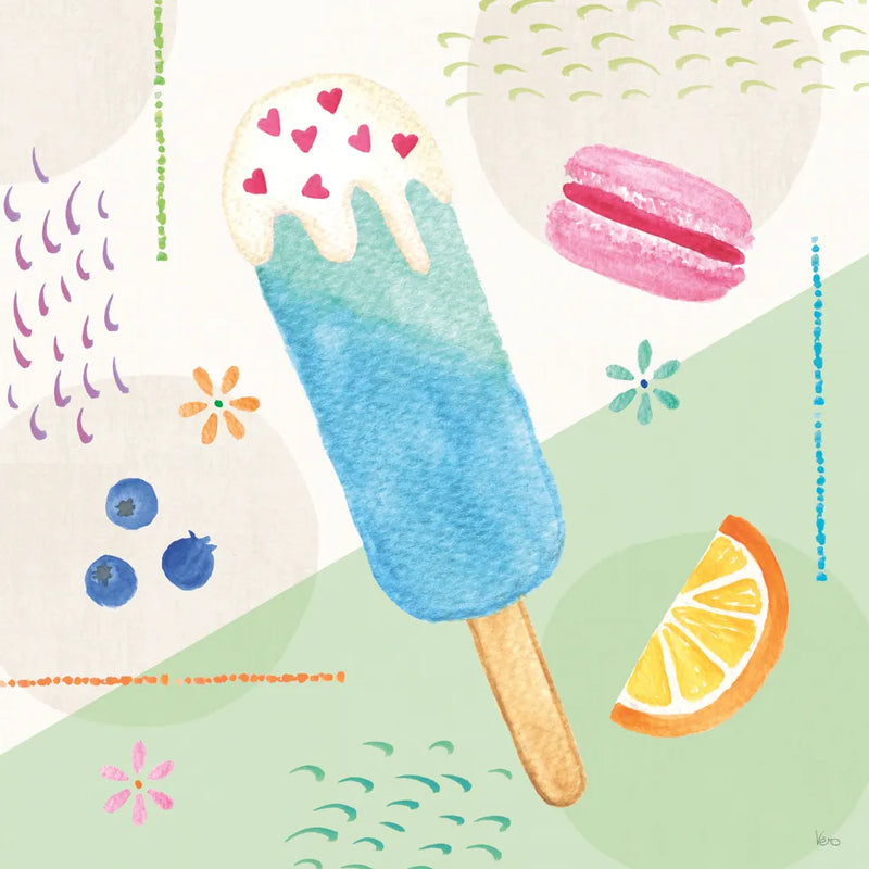 Summer Breeze III by Veronique Charron. SKU 89581a. Archival Giclee Fine art print for wall decor.