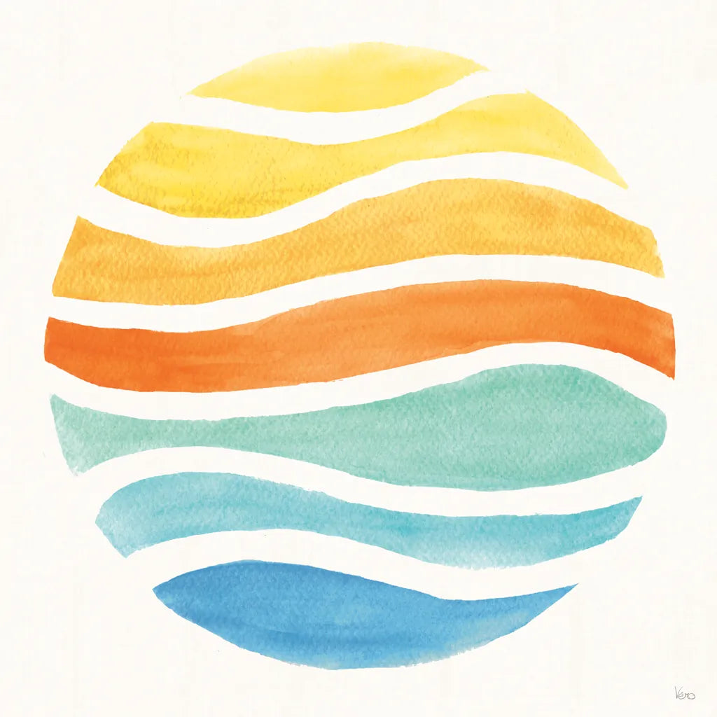 Summer Breeze X by Veronique Charron. SKU 89588a. Archival Giclee Fine art print for wall decor.