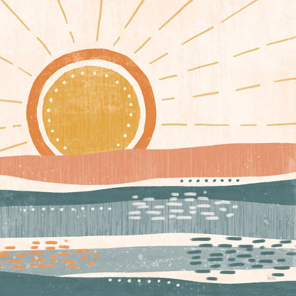 Summer Desert II by Veronique Charron. SKU 74760a. Archival Giclee Fine art print for wall decor.