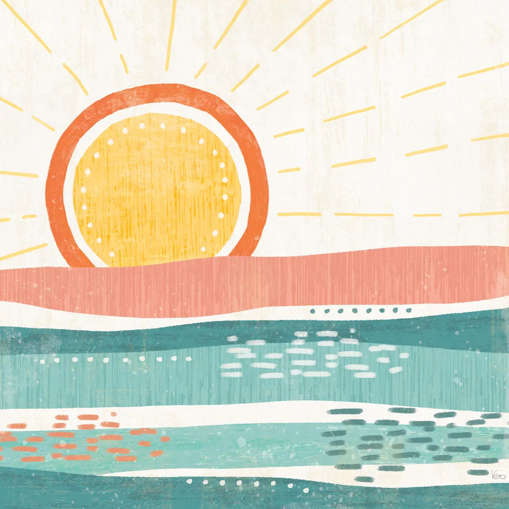 Sweet Summer VI by Veronique Charron. SKU 74657a. Archival Giclee Fine art print for wall decor.