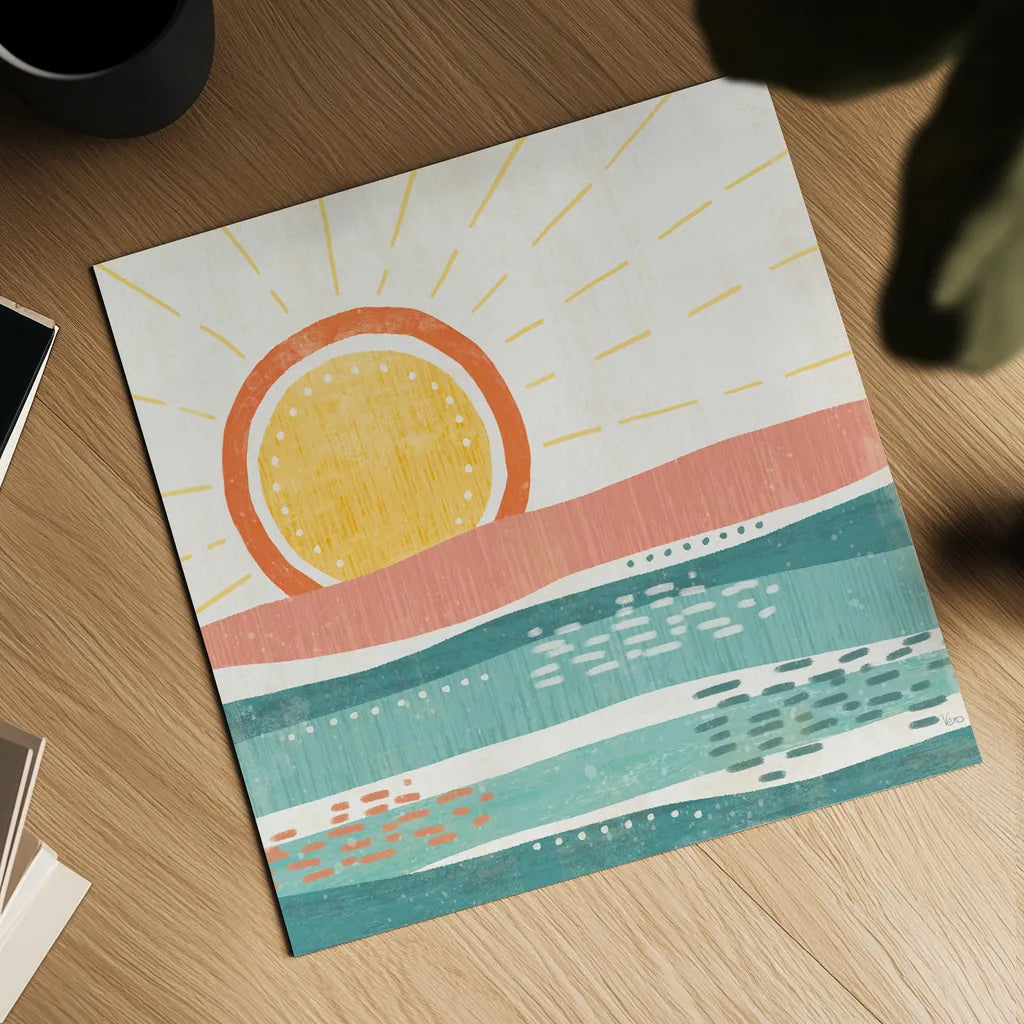 Sweet Summer VI by Veronique Charron. Shown as a detailed flat fine art print, highlighting archival giclee quality. Available as an archival giclee rolled canvas, fine art paper, or poster print. SKU 74657a.