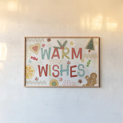 Sweet Treats I by Veronique Charron. shown as a paper print in a natural frame. Available as a archival giclee rolled canvas, fine art paper, or poster print. SKU 80297i.