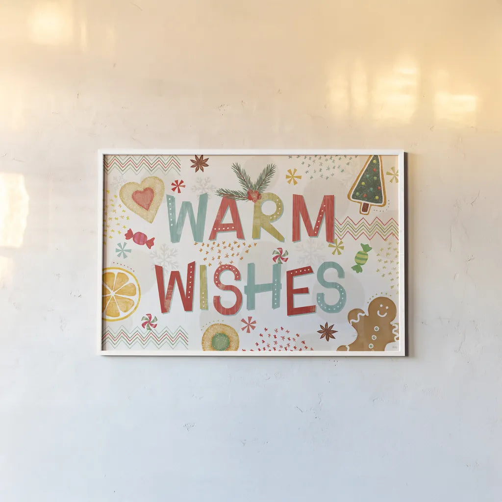 Sweet Treats I by Veronique Charron. shown as a paper print in a white frame. Available as a archival giclee rolled canvas, fine art paper, or poster print. SKU 80297i.