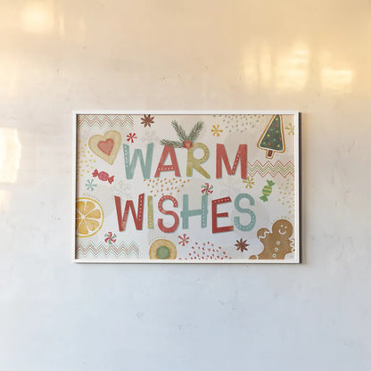 Sweet Treats I by Veronique Charron. shown as a paper print in a white frame. Available as a archival giclee rolled canvas, fine art paper, or poster print. SKU 80297i.