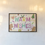 Sweet Treats I Bright by Veronique Charron. shown as a paper print in a black flame. Available as a archival giclee rolled canvas, fine art paper, or poster print. SKU 88316i.