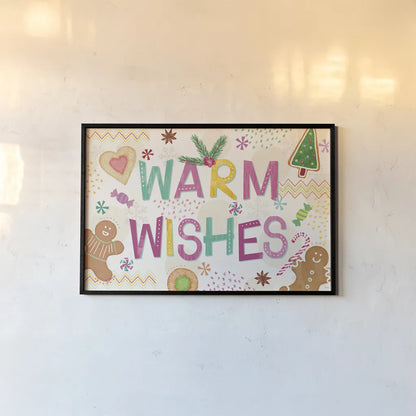 Sweet Treats I Bright by Veronique Charron. shown as a paper print in a black flame. Available as a archival giclee rolled canvas, fine art paper, or poster print. SKU 88316i.