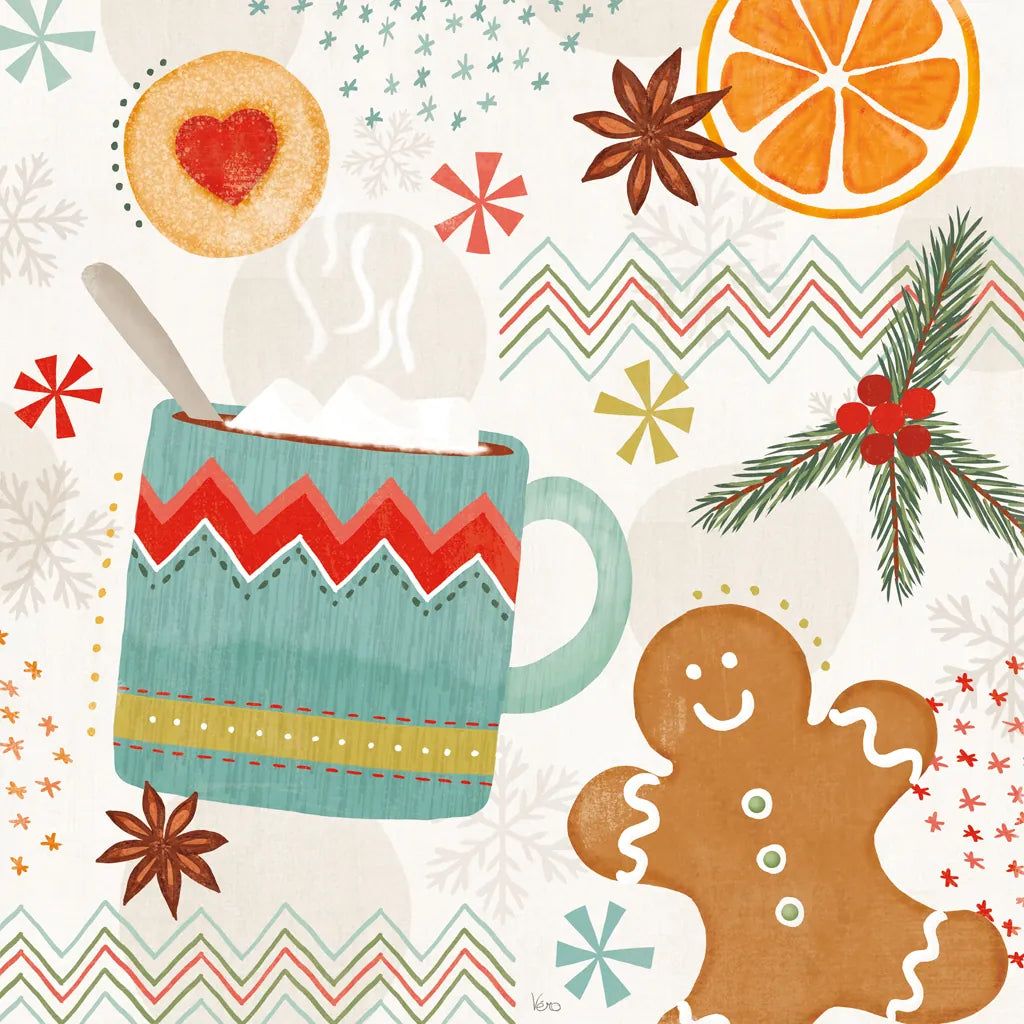 Sweet Treats III by Veronique Charron. SKU 80299a. Archival Giclee Fine art print for wall decor.