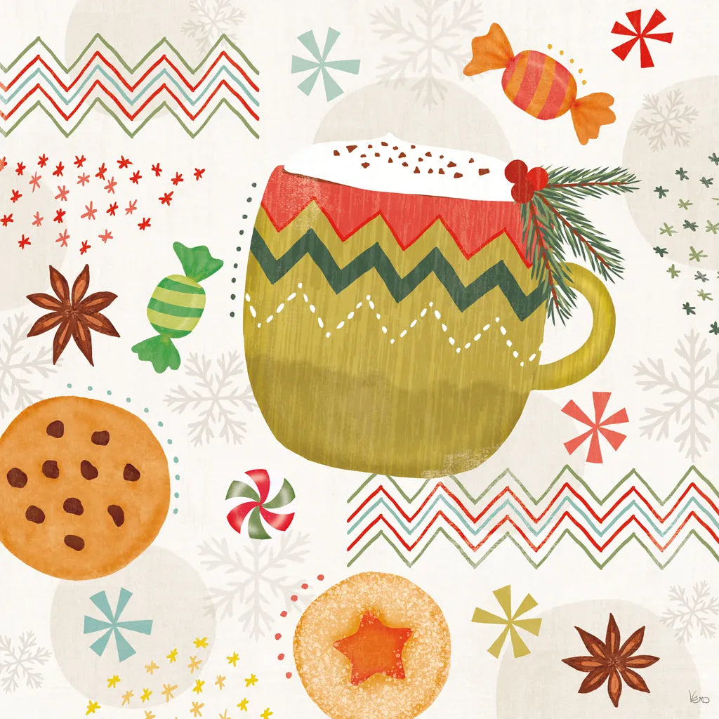 Sweet Treats V by Veronique Charron. SKU 80301a. Archival Giclee Fine art print for wall decor.