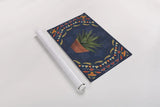 Tex Mex Fiesta II Dark by Veronique Charron. shown as a rolled paper print. Available as archival giclee rolled canvas, fine art paper, or poster print. SKU 61923i.