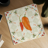 Tex Mex Fiesta VI by Veronique Charron. Shown as a detailed flat fine art print, highlighting archival giclee quality. Available as an archival giclee rolled canvas, fine art paper, or poster print. SKU 61919a.