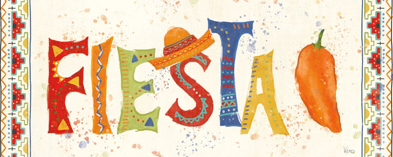 Tex Mex Fiesta VII by Veronique Charron