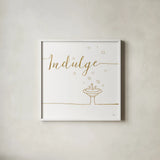 Underline Bath VII by Veronique Charron. Shown in a crisp white glass frame for a clean and minimalist style. Available as an archival giclee rolled canvas, fine art paper, or poster print. SKU 33220a.