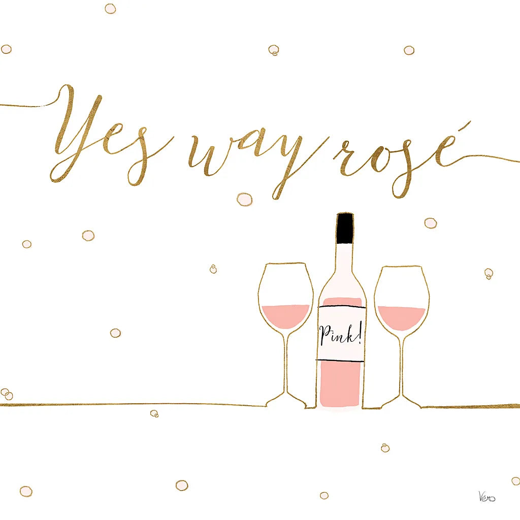 Underlined Bubbly VI by Veronique Charron. SKU 34814a. Archival Giclee Fine art print for wall decor.