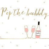 Underlined Bubbly VII by Veronique Charron. SKU 34815a. Archival Giclee Fine art print for wall decor.