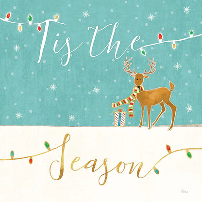 Underlined Christmas III by Veronique Charron. SKU 36306a. Archival Giclee Fine art print for wall decor.