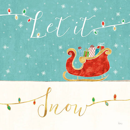 Underlined Christmas IV by Veronique Charron. SKU 36307a. Archival Giclee Fine art print for wall decor.