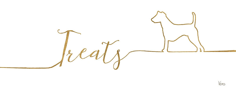 Underlined Dogs III by Veronique Charron