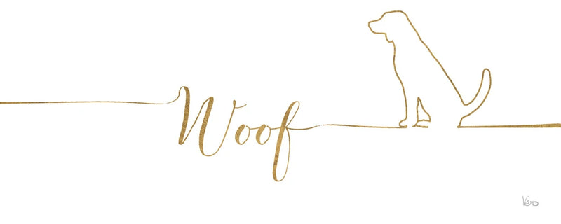 Underlined Dogs IV by Veronique Charron