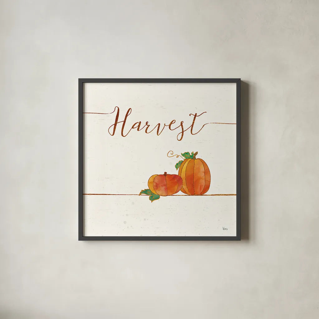 Underlined Fall V by Veronique Charron. Shown in a sleek black glass frame for a contemporary gallery look. Available as an archival giclee rolled canvas, fine art paper, or poster print. SKU 34859a.